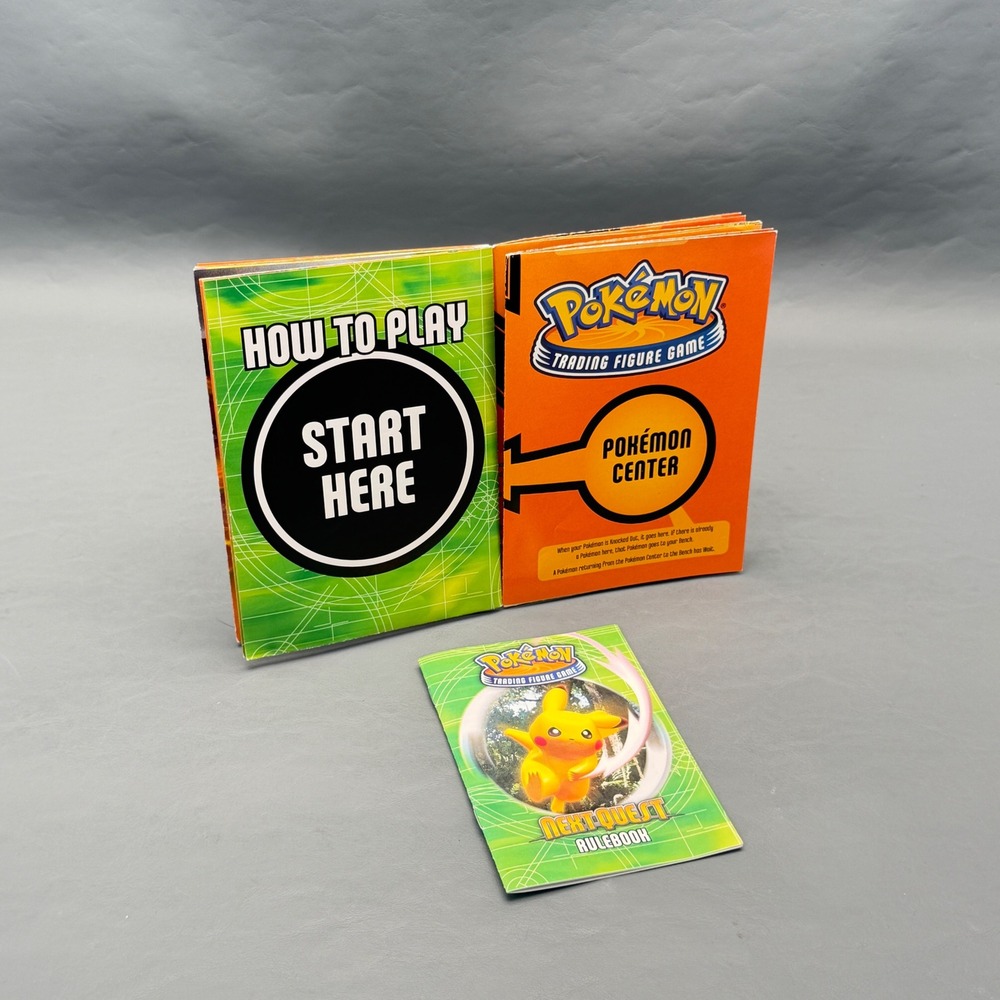 Pokemon TFG Next Quest Rulebook Checklist Charizard Pikachu Rare HTF
